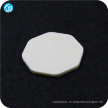 Hochpräzise isolierende 99% Aluminiumoxid-Keramikplatte Keramikbremsreparatursätze Keramikteil